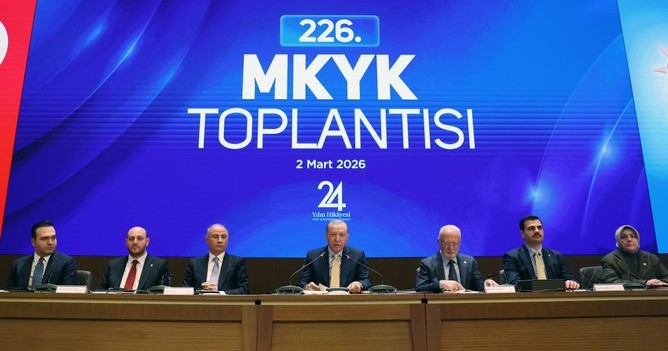 AK Parti MKYK, Erdoğan Başkanlığında Toplandı