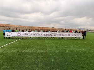 Artuklu Belediyespor’dan 8 Mart’a 8 Gol