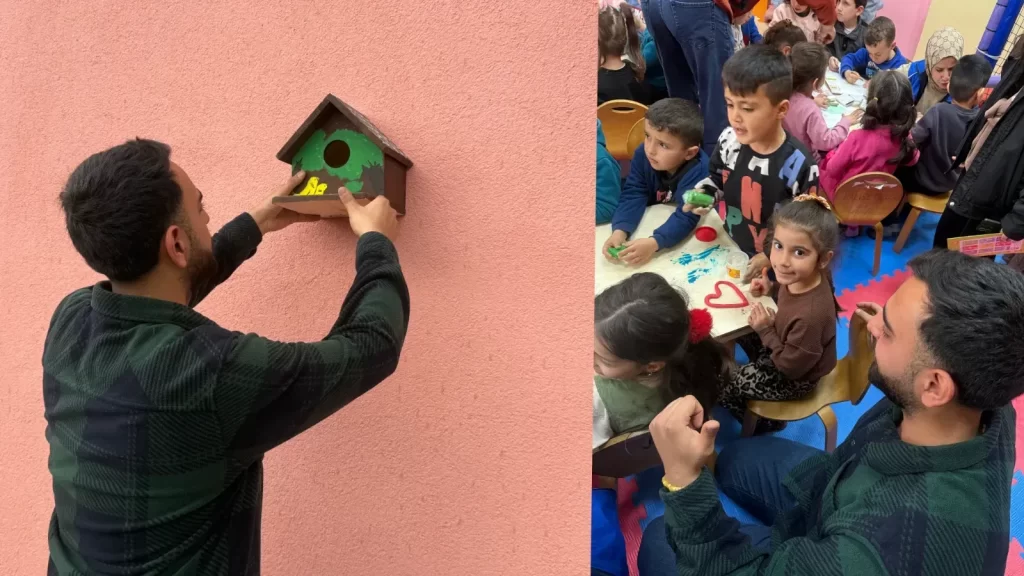 Üniversiteli Gençlerden Minik Kalplere Dokunan Proje