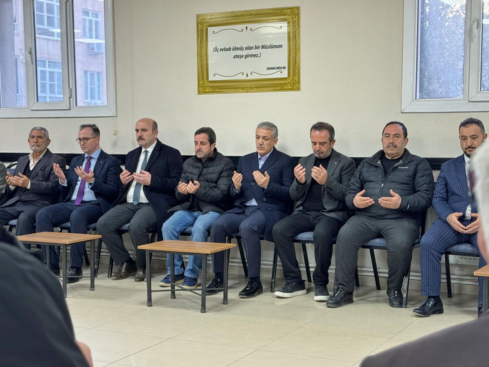 Mardin Protokolünden Dr. Hıdır Çiftçi İçin Taziye Ziyareti