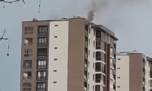 Diyarbakır’da 14 Katlı Binada Korku Dolu Anlar