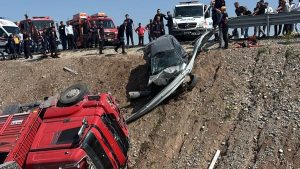 Batman-Diyarbakır Karayolunda Feci Kaza: 1 Ölü, 2 Yaralı
