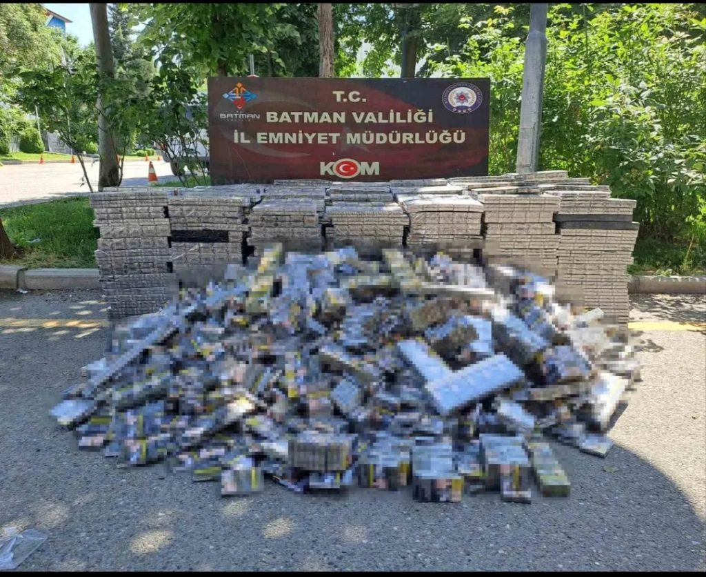 Batman’ta Kaçak Sigara Operasyonu