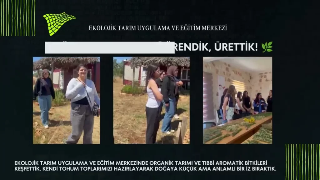 Mardinli Öğrenciler Ekolojik Tarımı Uygulamalı Olarak Öğrendi