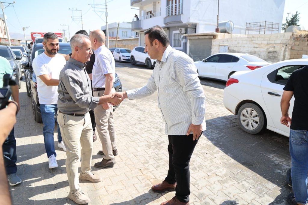 Kızıltepe Belediye Başkanı İpek Çalışmaları Yerinde İnceledi