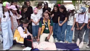 Mardin Meydanlarına Hayat Kurtaran Cihazlar Yerleştirildi