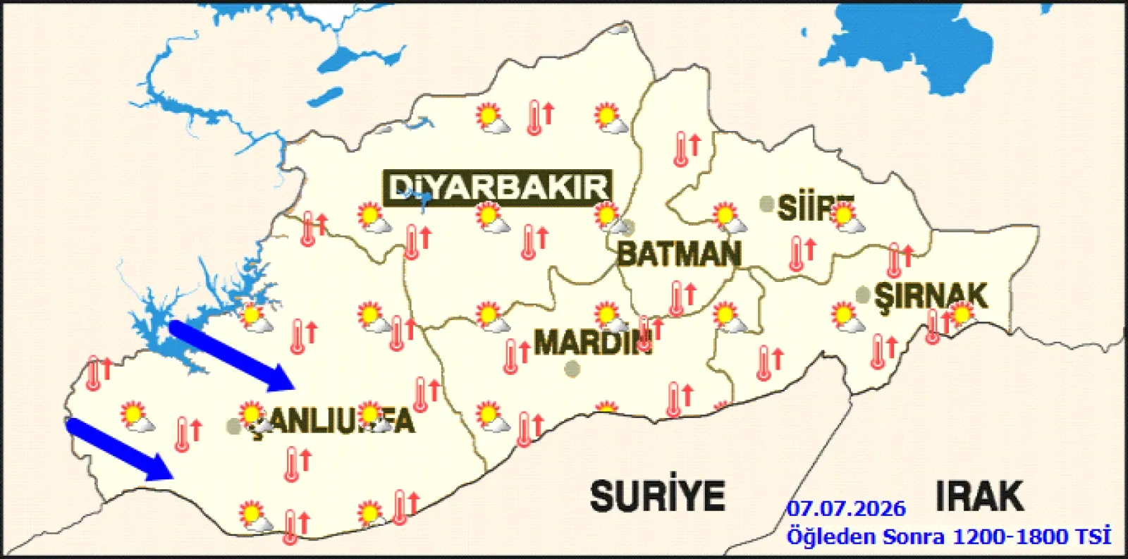 Mardin’de Hava Serinliyor