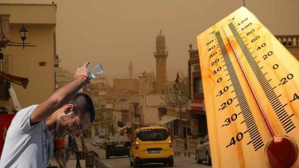 Mardin’de Kavurucu Sıcaklar Etkisini Sürdürüyor